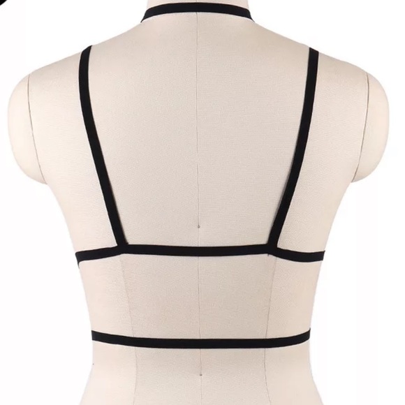 New Lace Harness Cage Bra Harness Sexy Body bondage Top - Picture 4 of 4